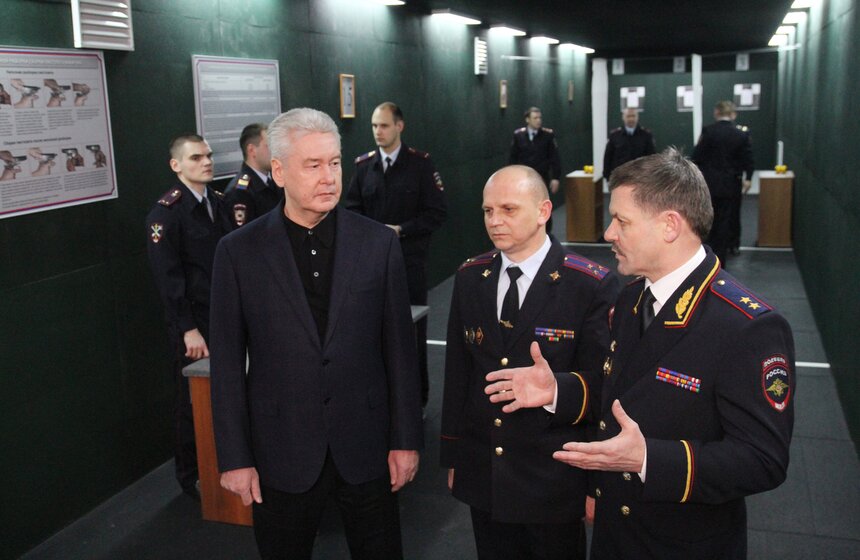 Сергей Собянин осмотрел отдел МВД по району Южное Медведково 12 фото