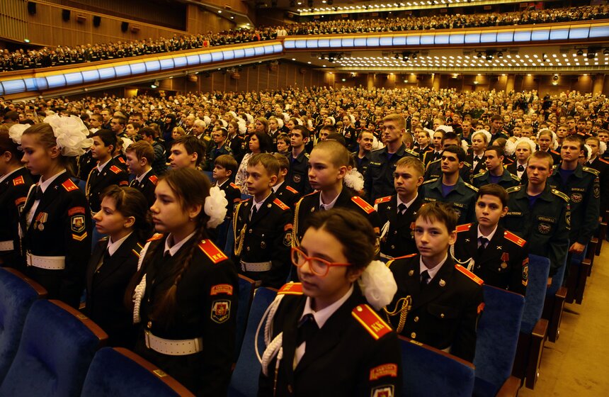 В Москве открылся II городской форум кадетского образования 32 фото