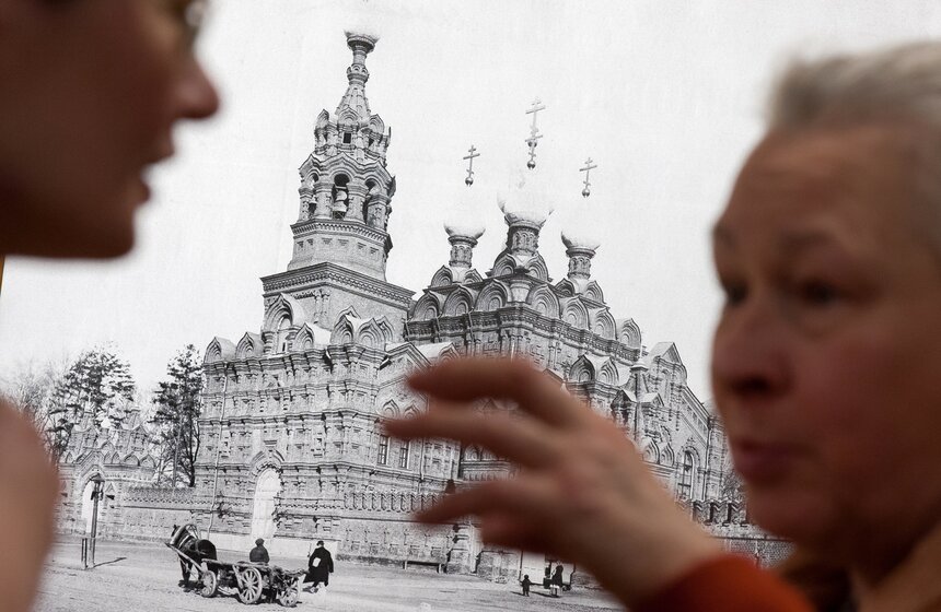 Открылась выставка о значимых архитектурных объектах столицы 25 фото