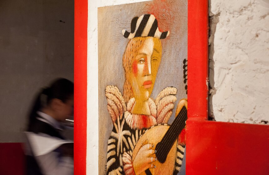 Выставка "Современная живопись эпохи постмодернизма XXI века" 11 фото