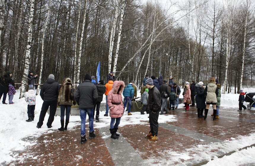 В Парке Победы прошли командные игры "Московский рубеж" 17 фото
