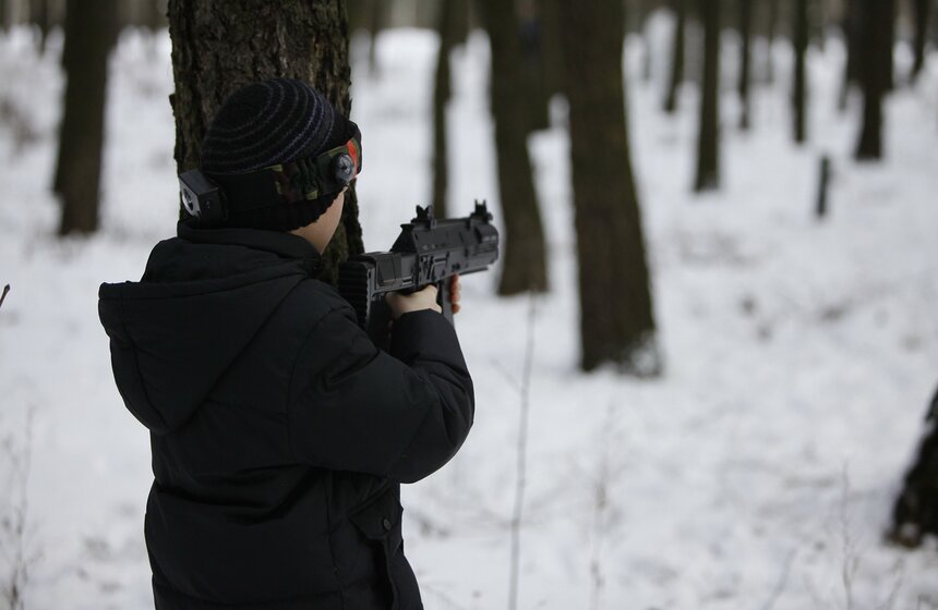 В Парке Победы прошли командные игры "Московский рубеж" 12 фото