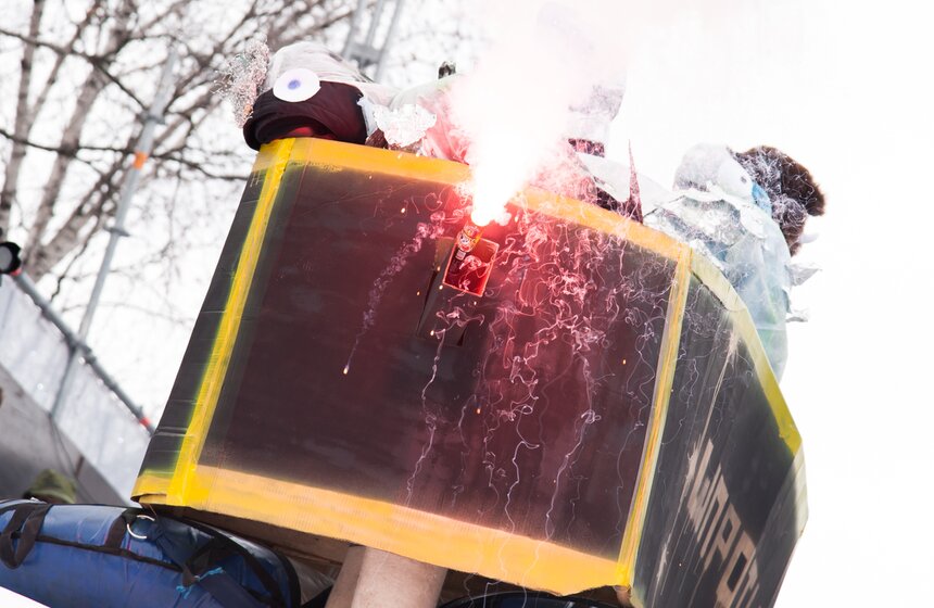 В "Сокольниках" прошел фестиваль "Battle Сани" 21 фото