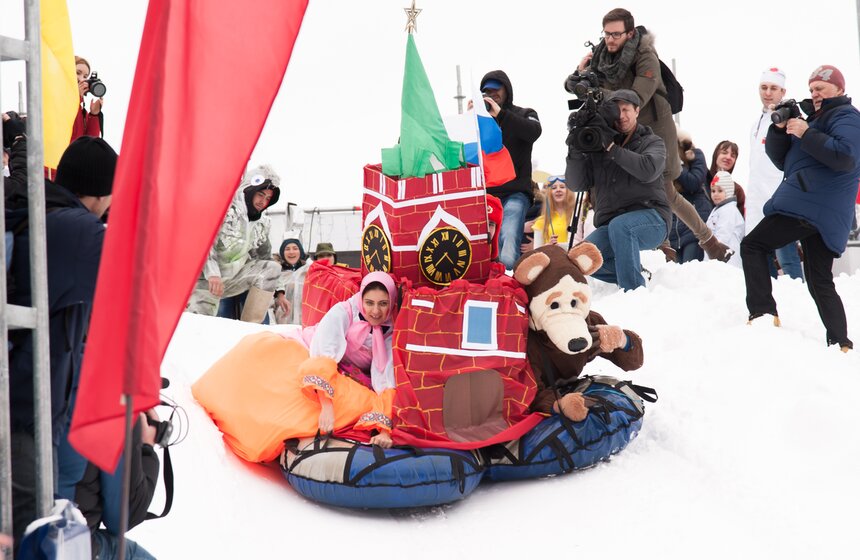 В "Сокольниках" прошел фестиваль "Battle Сани" 15 фото