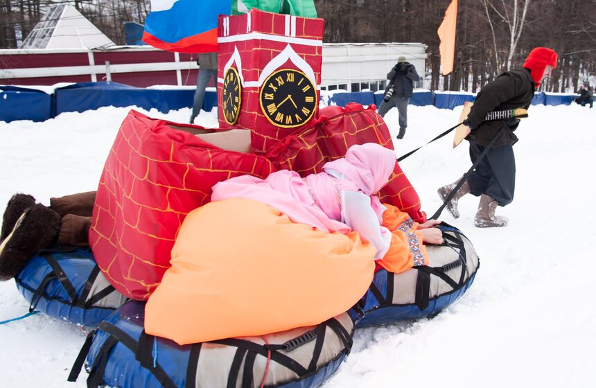 В "Сокольниках" прошел фестиваль "Battle Сани" 16 фото