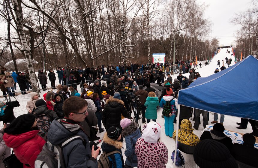 В "Сокольниках" прошел фестиваль "Battle Сани" 32 фото