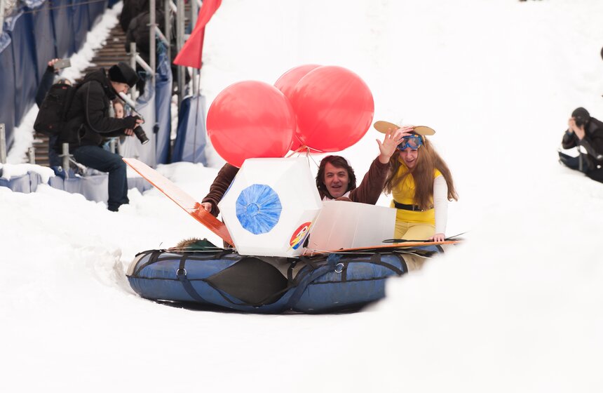 В "Сокольниках" прошел фестиваль "Battle Сани" 25 фото