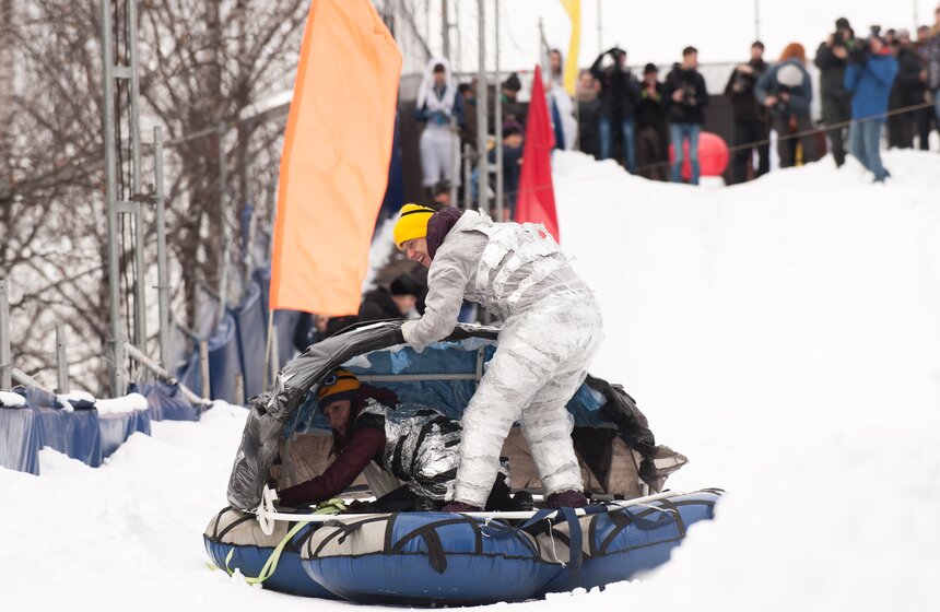 В "Сокольниках" прошел фестиваль "Battle Сани" 23 фото