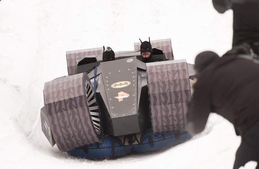 В "Сокольниках" прошел фестиваль "Battle Сани" 29 фото