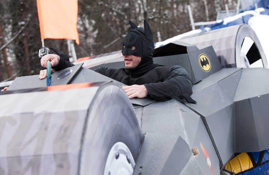 В "Сокольниках" прошел фестиваль "Battle Сани" 30 фото