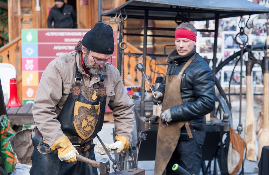 Фестиваль "Кузнечный талисман" в Измайловском кремле 29 фото