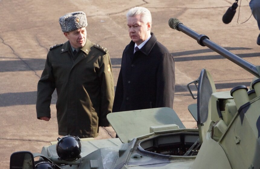 Сергей Собянин посетил мотострелковую бригаду в Мосрентгене 8 фото