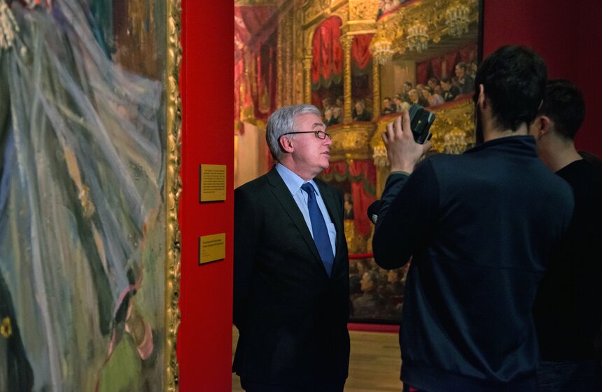 Выставка Александра Герасимова в Историческом музее 15 фото