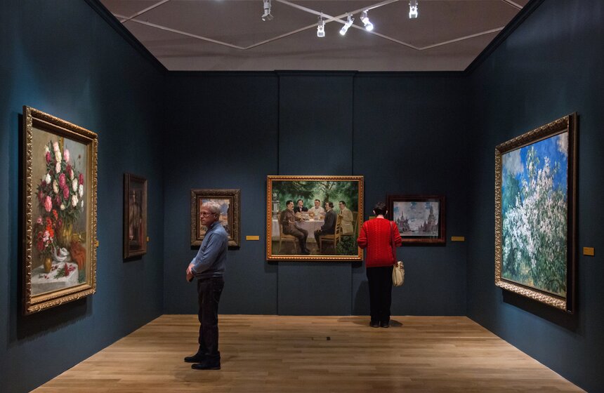 Выставка Александра Герасимова в Историческом музее 12 фото