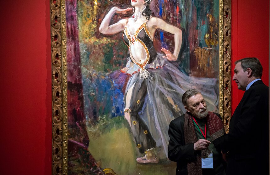 Выставка Александра Герасимова в Историческом музее 8 фото