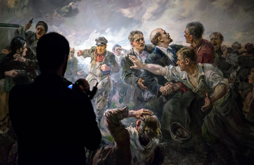 Выставка Александра Герасимова в Историческом музее 11 фото