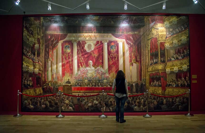 Выставка Александра Герасимова в Историческом музее 10 фото