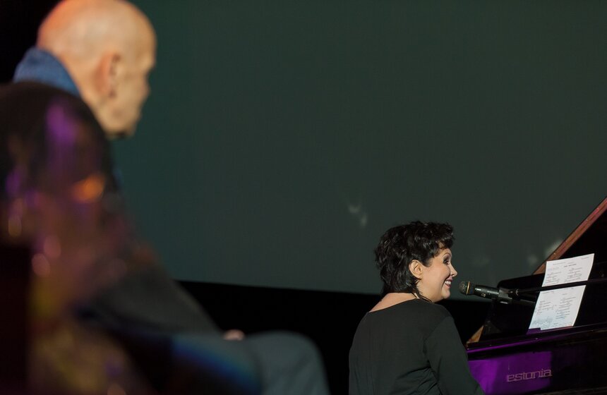 В Доме кино прошел юбилейный вечер актера Арниса Лицитиса 30 фото