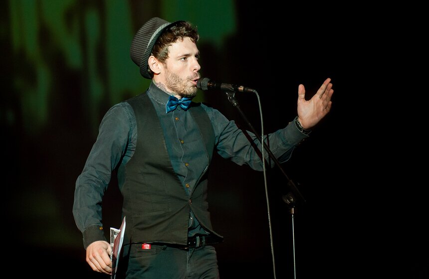 В Доме кино прошел юбилейный вечер актера Арниса Лицитиса 11 фото