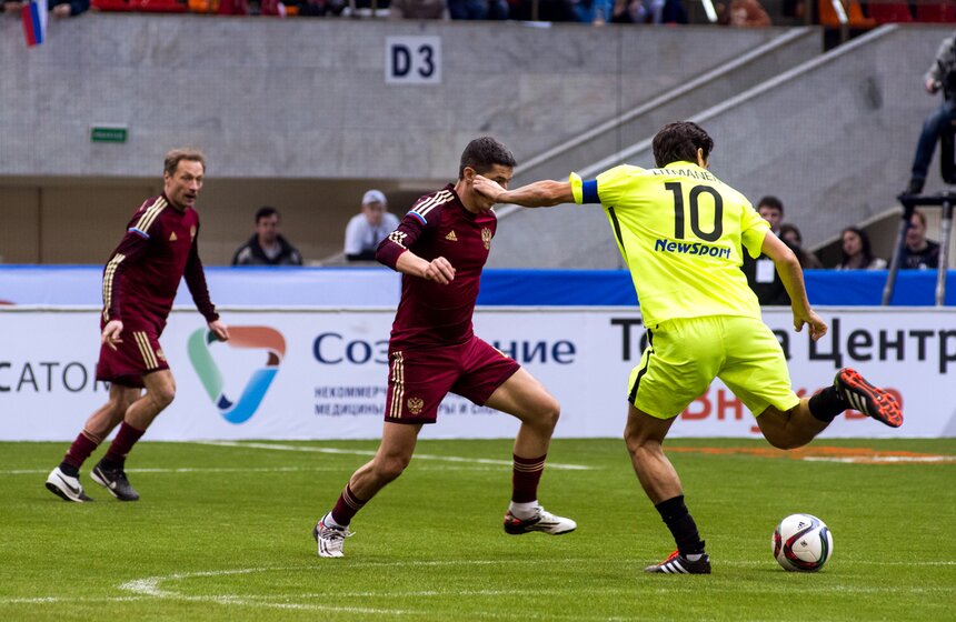 В столице проходит "Кубок Легенд" по футболу 3 фото