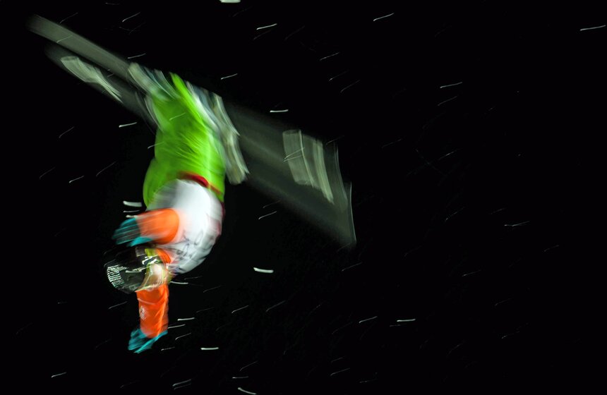 Кубок мира по лыжной акробатике в фотографиях 11 фото