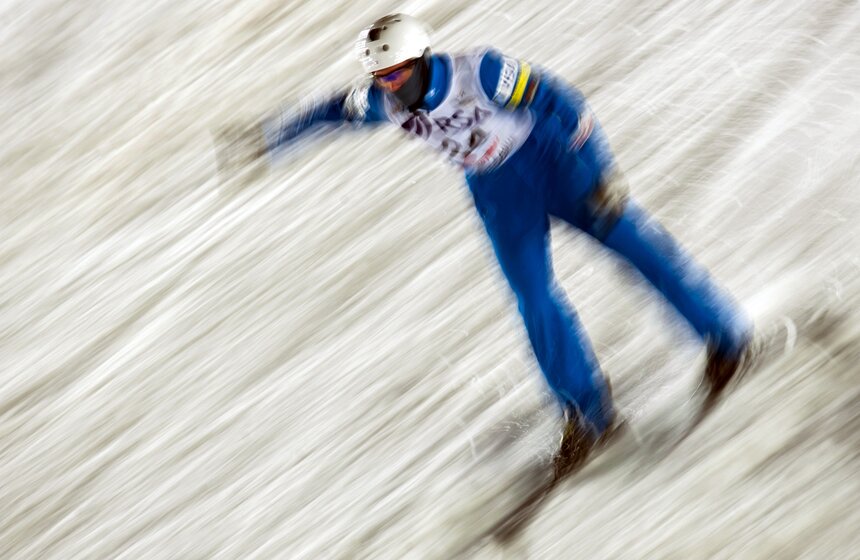 Кубок мира по лыжной акробатике в фотографиях 10 фото