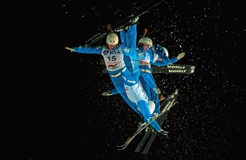 Кубок мира по лыжной акробатике в фотографиях 16 фото
