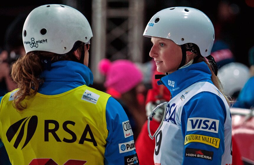 Кубок мира по лыжной акробатике в фотографиях 22 фото