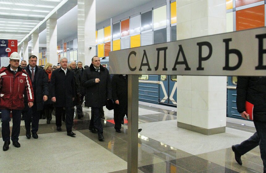 200-я станция метро: как выглядит "Саларьево" 17 фото