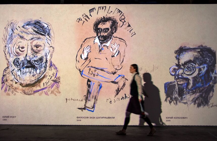 Мультимедийная выставка Резо Габриадзе в Музее Москвы 4 фото