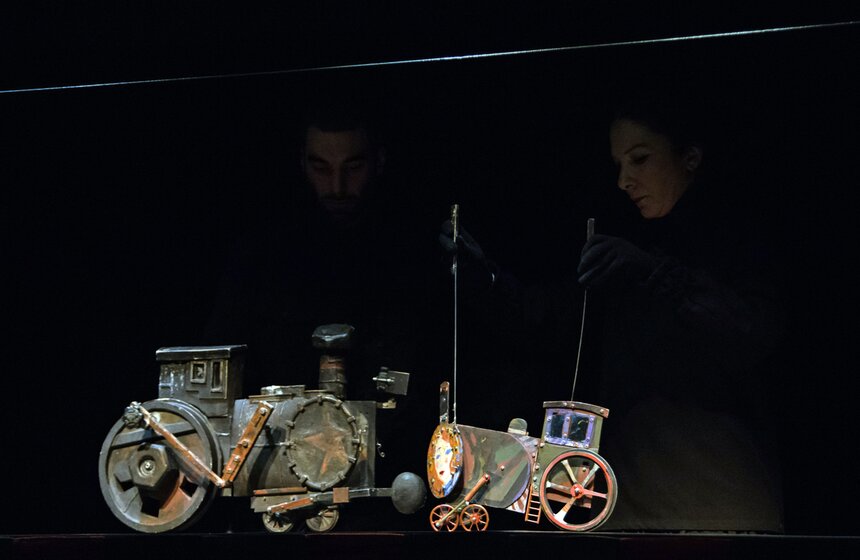 Мультимедийная выставка Резо Габриадзе в Музее Москвы 14 фото