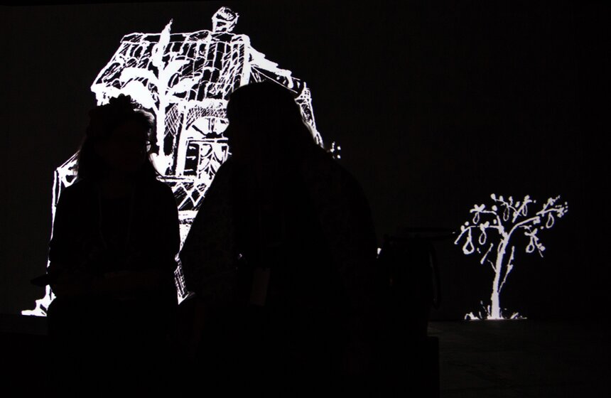 Мультимедийная выставка Резо Габриадзе в Музее Москвы 13 фото