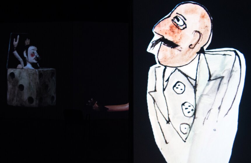 Мультимедийная выставка Резо Габриадзе в Музее Москвы 17 фото