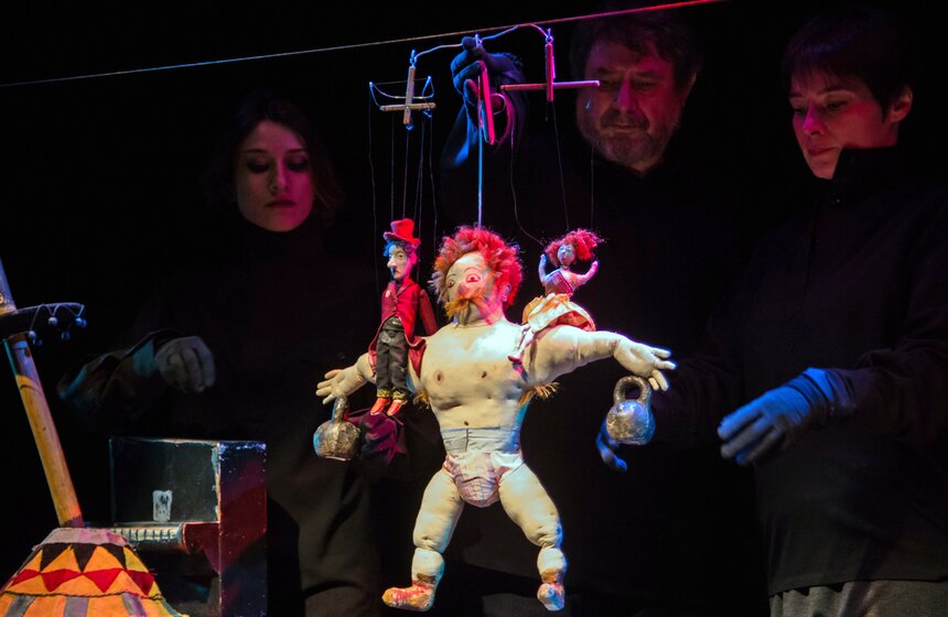 Мультимедийная выставка Резо Габриадзе в Музее Москвы 15 фото