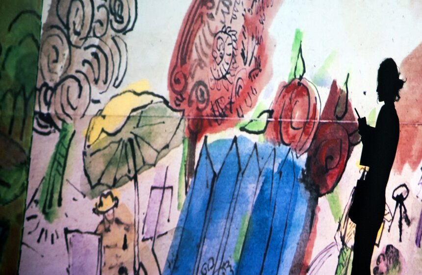 Мультимедийная выставка Резо Габриадзе в Музее Москвы 21 фото