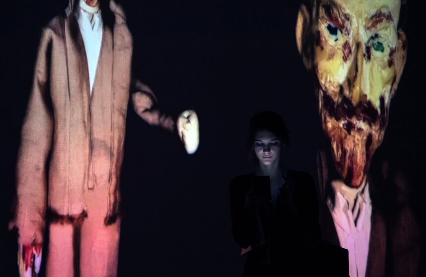 Мультимедийная выставка Резо Габриадзе в Музее Москвы 22 фото