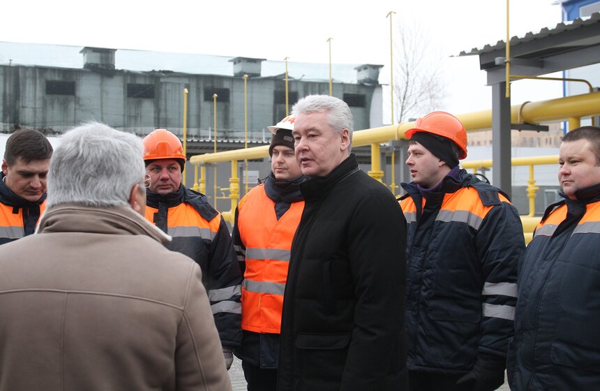 Сергей Собянин осмотрел реконструированный ГРП "Головинская ГС" 17 фото