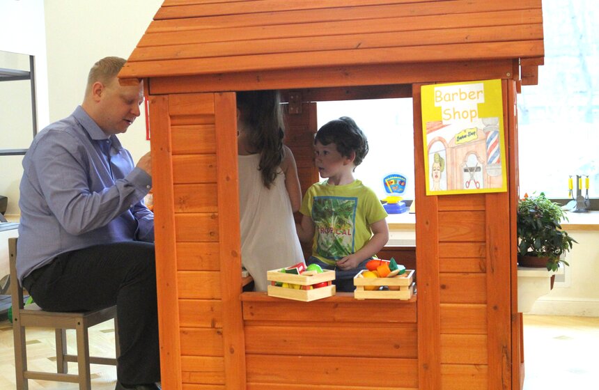 Сергей Собянин осмотрел новый детский сад в Таганском районе 14 фото