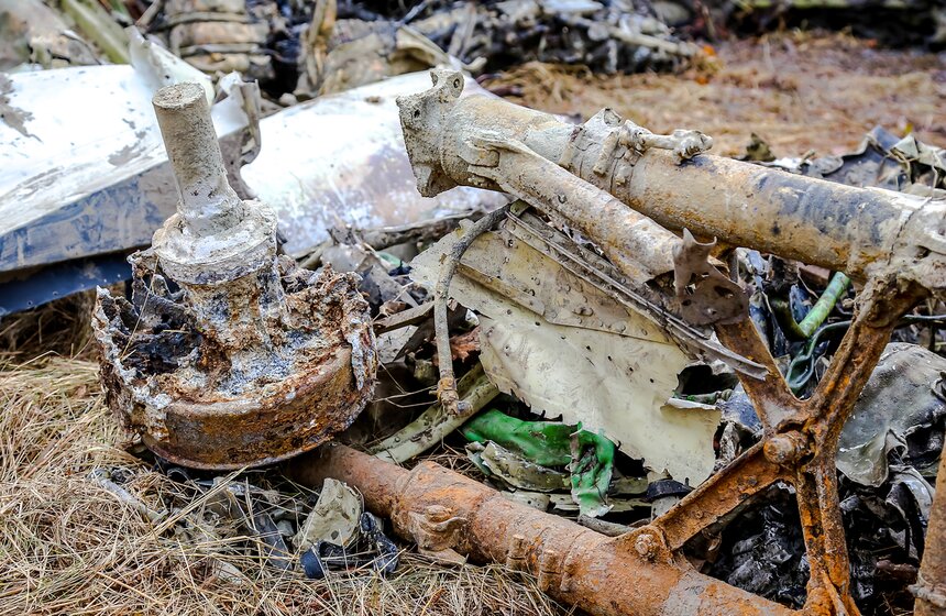 В Тверской области подняли фрагменты бомбардировщика Пе-2 8 фото