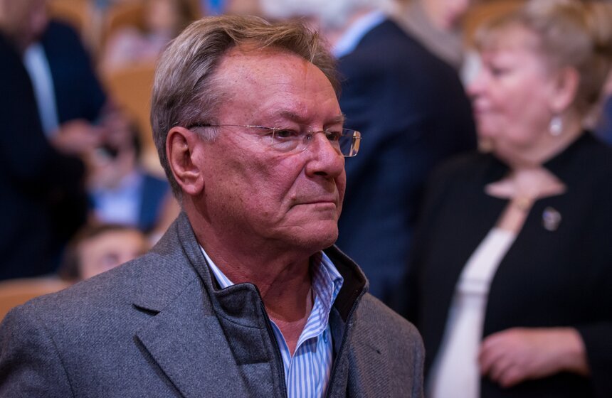 Никита Михалков и Эдуард Артемьев провели творческий вечер 15 фото