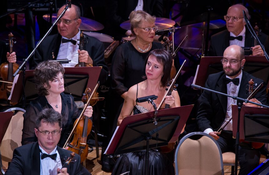 Никита Михалков и Эдуард Артемьев провели творческий вечер 23 фото