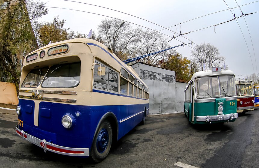 В столице прошел праздник московского троллейбуса 1 фото