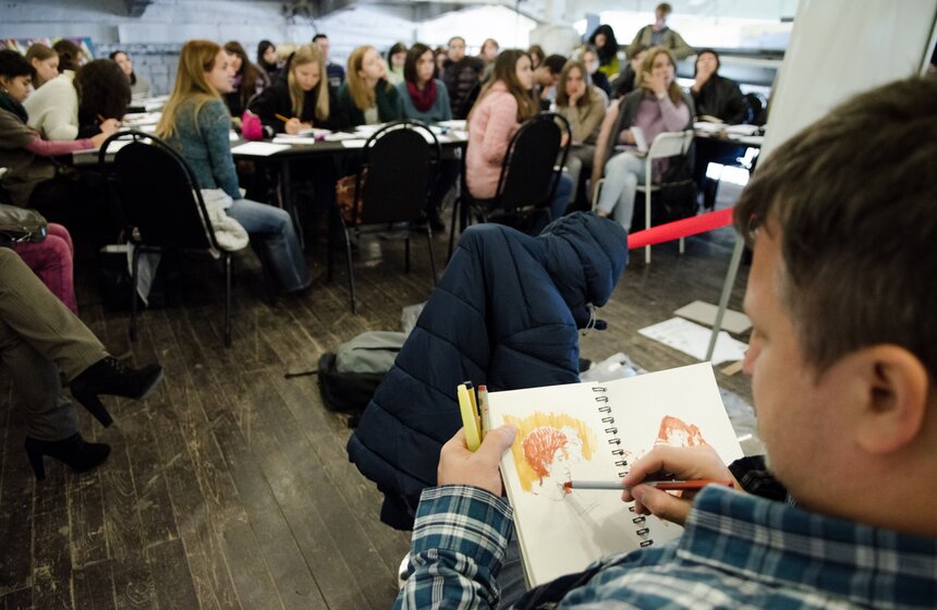 В центре Artplay открылся фестиваль книжной иллюстрации "Морс" 4 фото