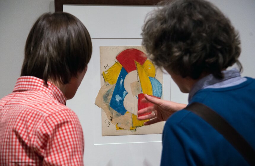 Выставка "Под знаком Малевича" в Третьяковской галерее 17 фото