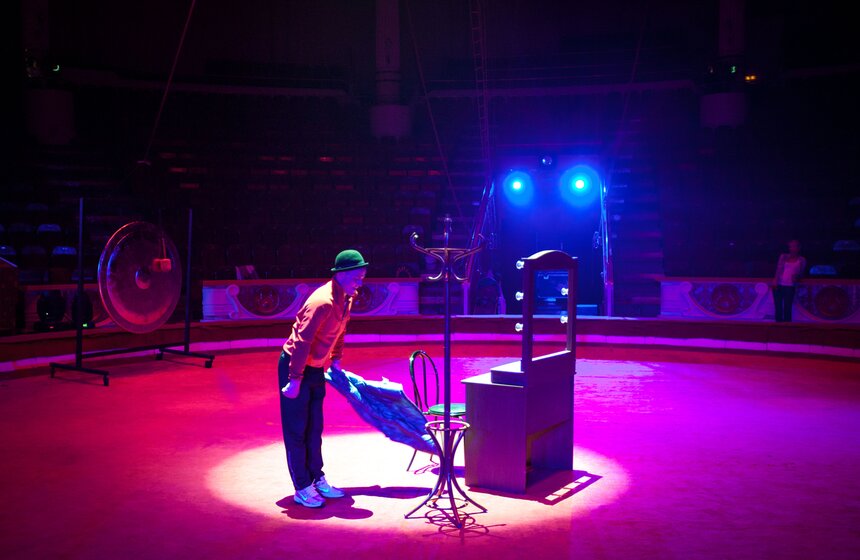 Репетиция шоу "Карнавал" в Московском цирке на Цветном бульваре 5 фото