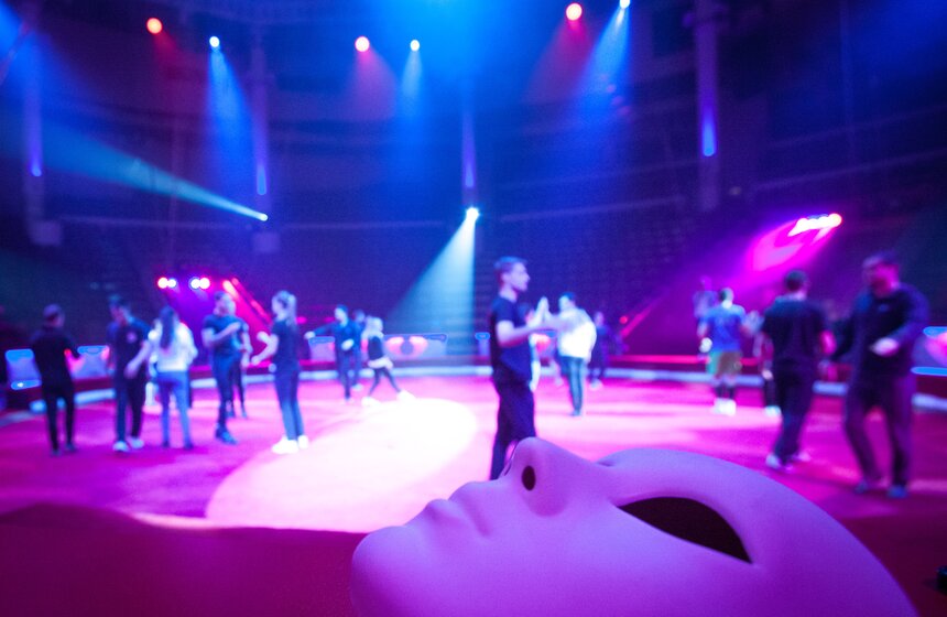 Репетиция шоу "Карнавал" в Московском цирке на Цветном бульваре 4 фото