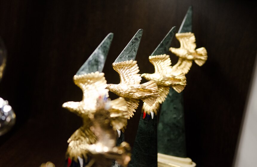 Никита Михалков на записи программы "Важная персона" 3 фото