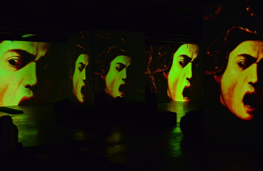 Выставка "Ренессанс-Живые полотна" в "Люмьер-Холле" 21 фото