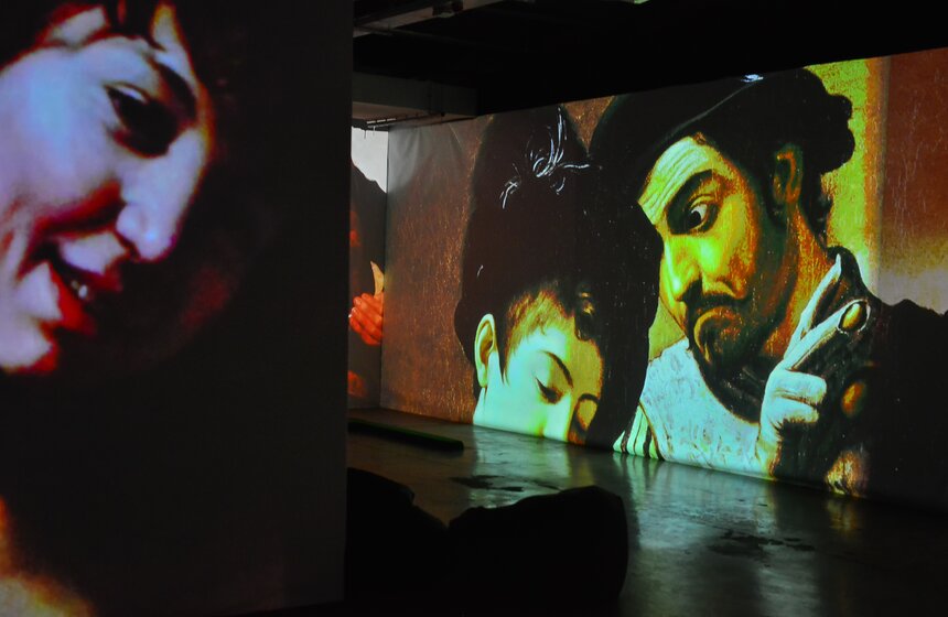 Выставка "Ренессанс-Живые полотна" в "Люмьер-Холле" 20 фото