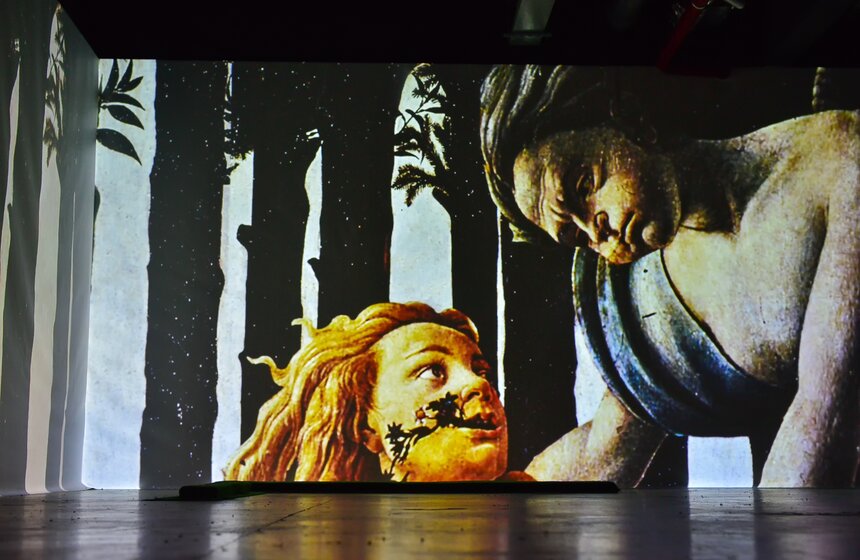 Выставка "Ренессанс-Живые полотна" в "Люмьер-Холле" 3 фото